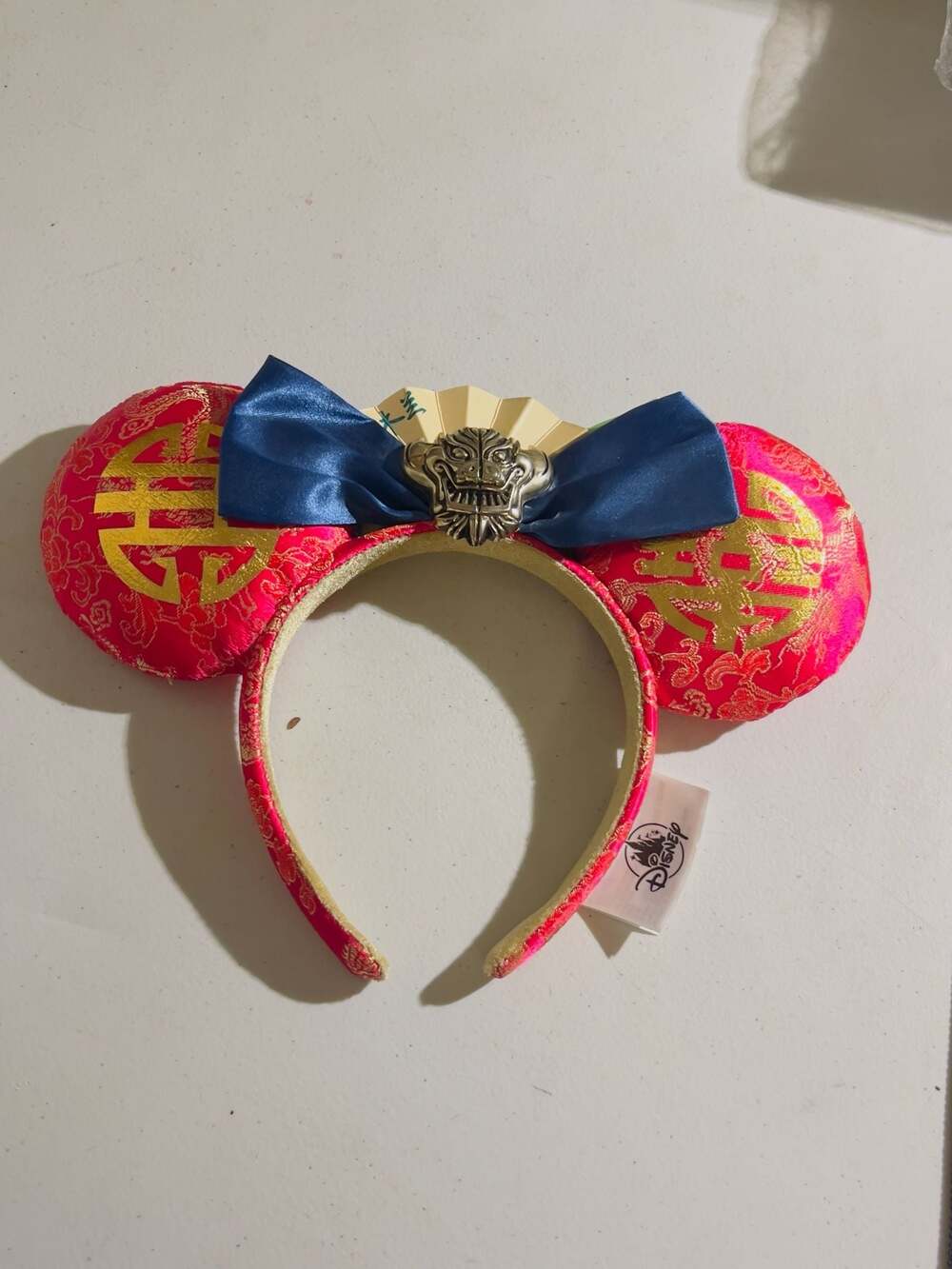 Disney Parks Mulan Minnie Mouse Ear Headband One Size New with Tag - .com